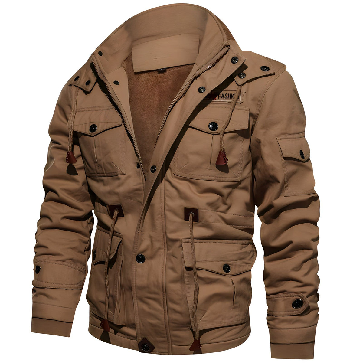 Léo | Manteau Imperméable Avec Doublure En Polaire Et Taille Ajustable