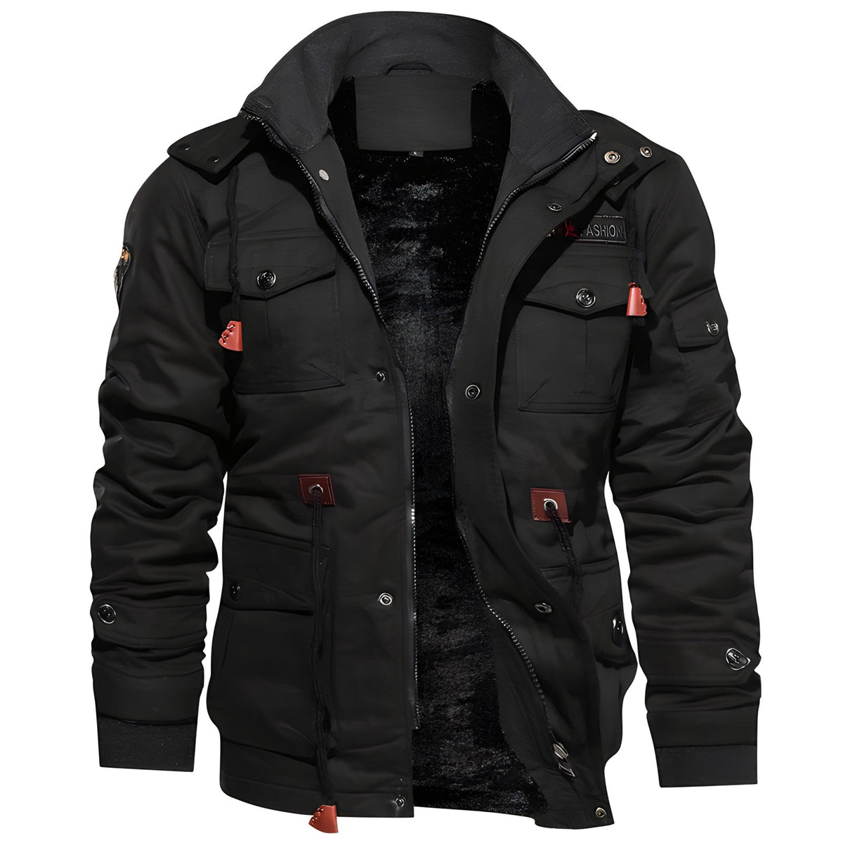 Léo | Manteau Imperméable Avec Doublure En Polaire Et Taille Ajustable