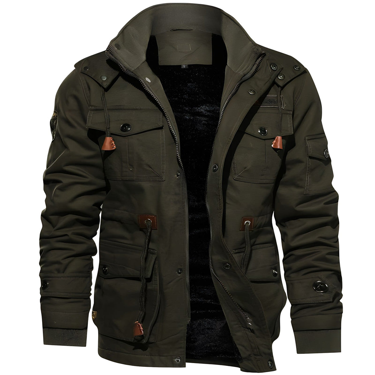Léo | Manteau Imperméable Avec Doublure En Polaire Et Taille Ajustable