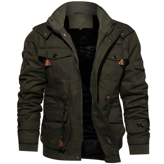 Léo | Manteau Imperméable Avec Doublure En Polaire Et Taille Ajustable