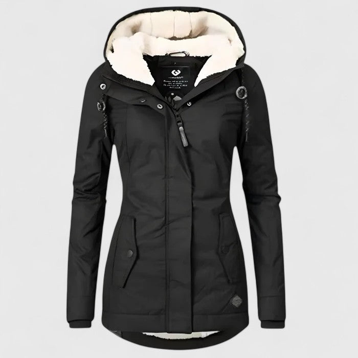Seravia - Veste D'Hiver Imperméable Avec Capuche