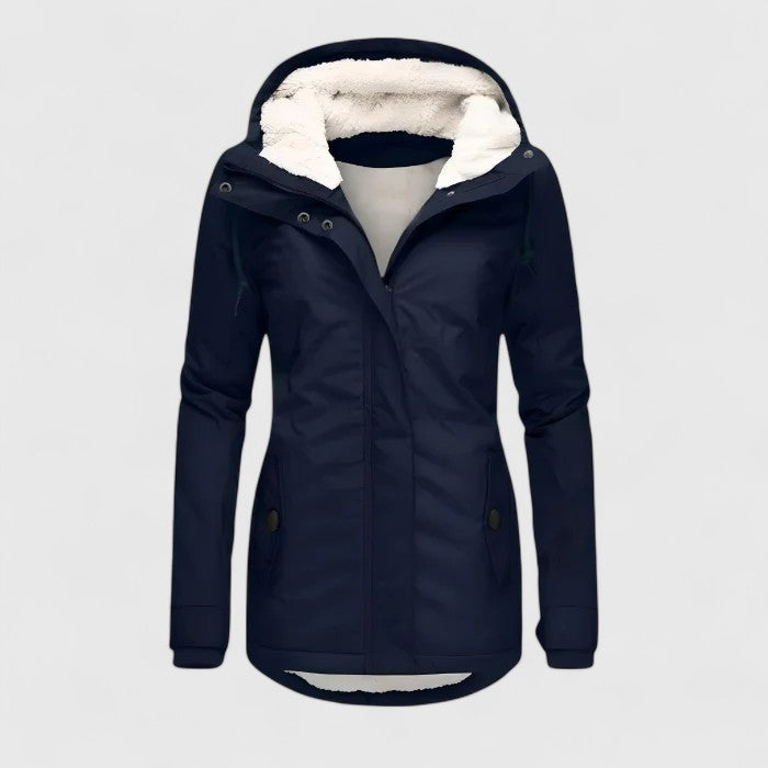 Seravia - Veste D'Hiver Imperméable Avec Capuche