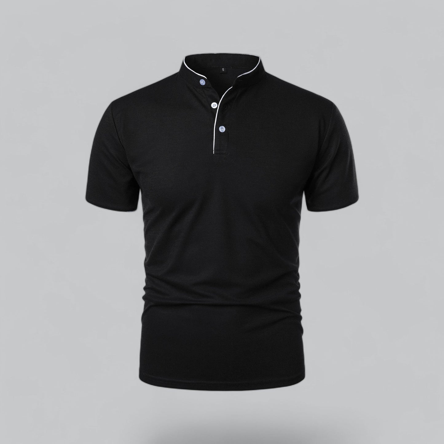 Cedric |  Polo Sans Col Pour Homme