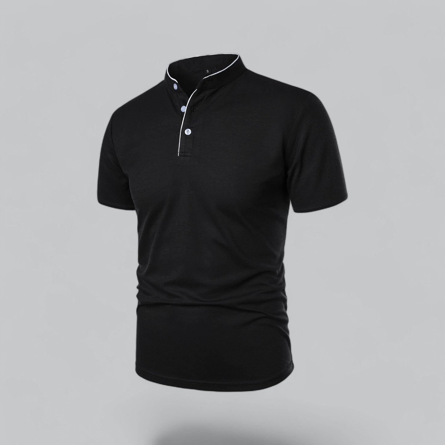 Cedric |  Polo Sans Col Pour Homme