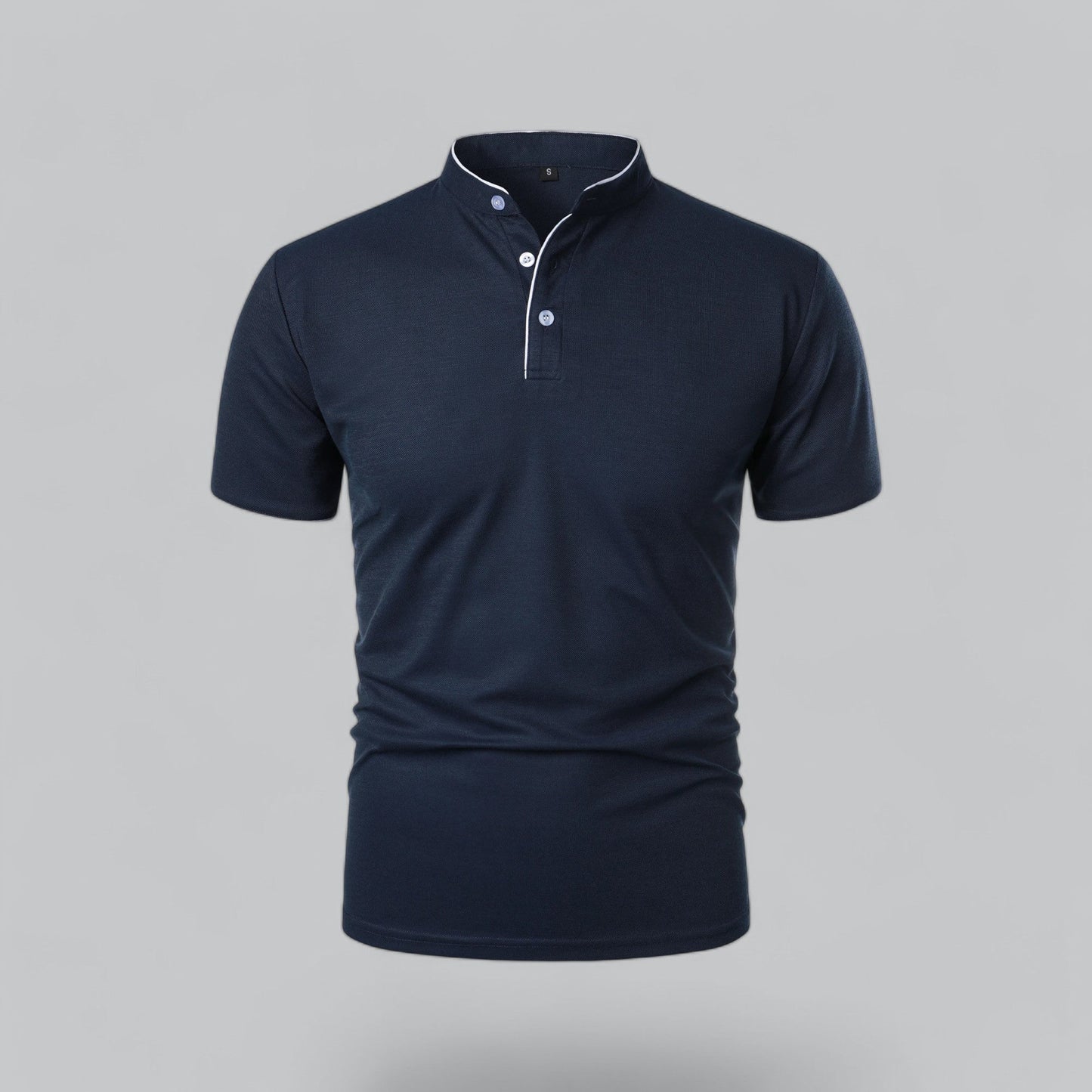 Cedric |  Polo Sans Col Pour Homme