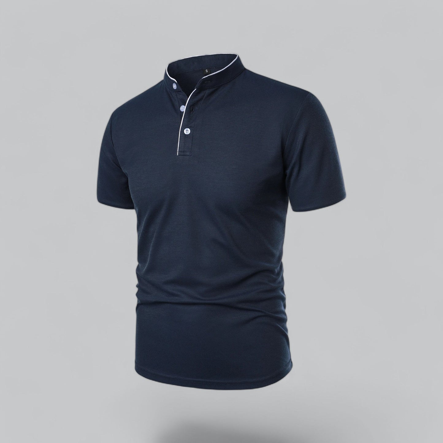 Cedric |  Polo Sans Col Pour Homme