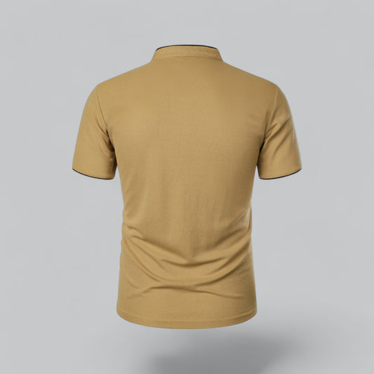 Cedric |  Polo Sans Col Pour Homme