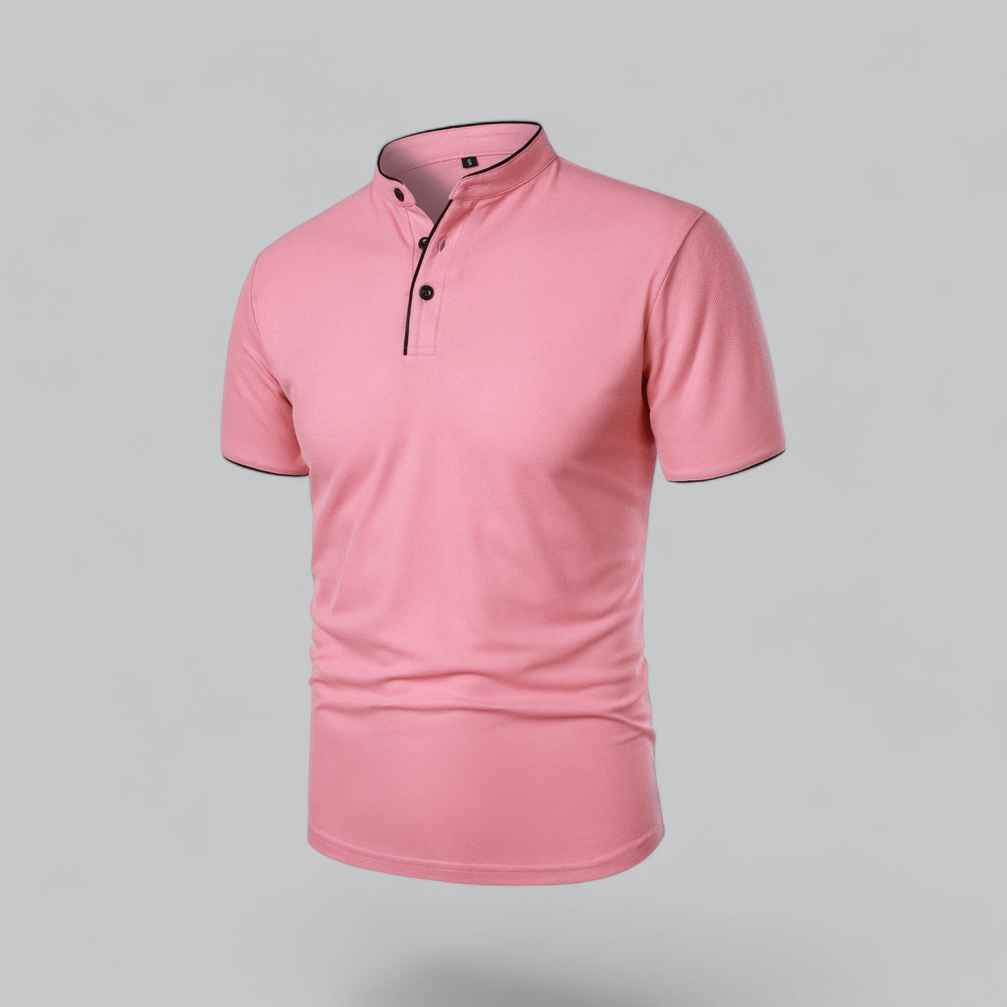 Cedric |  Polo Sans Col Pour Homme