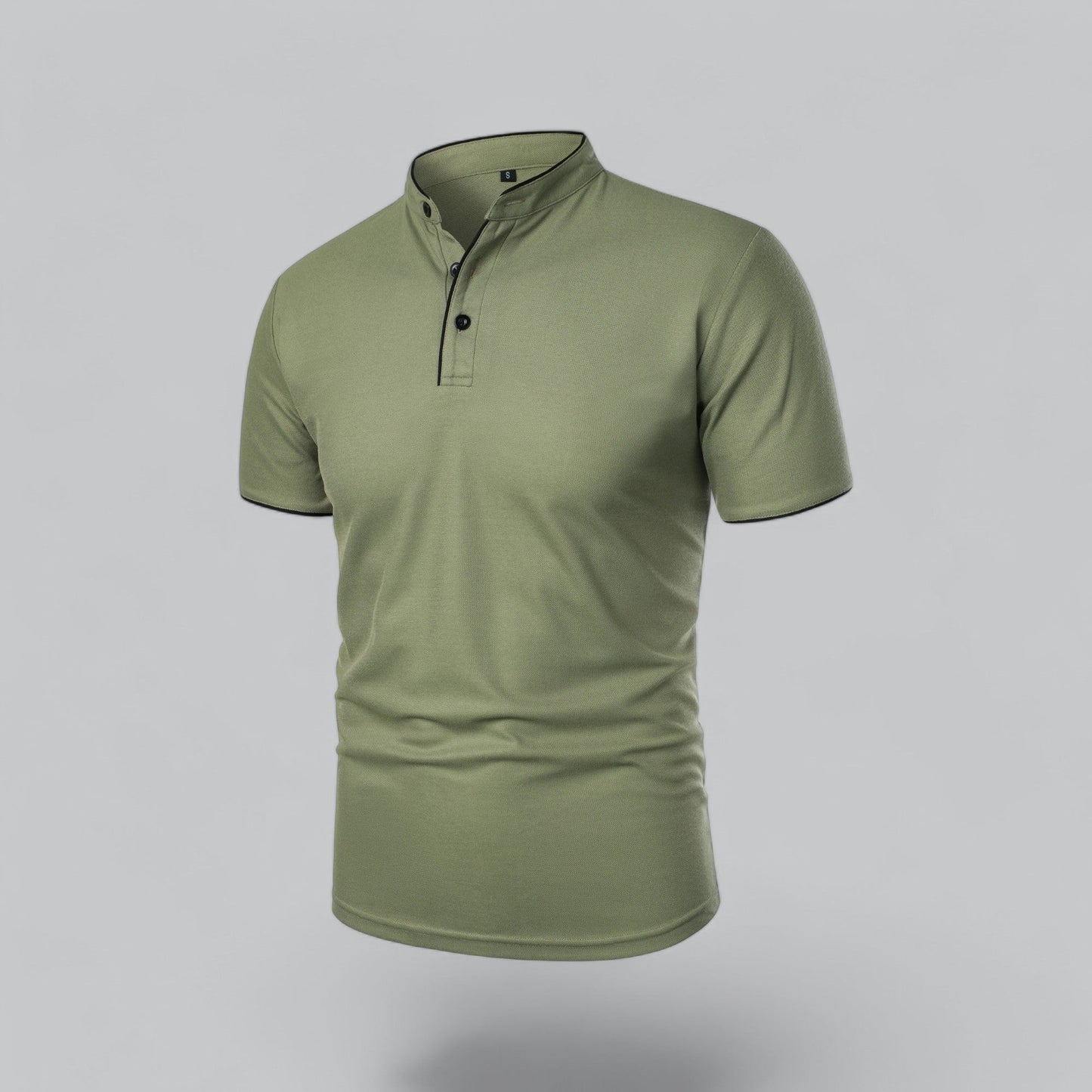Cedric |  Polo Sans Col Pour Homme