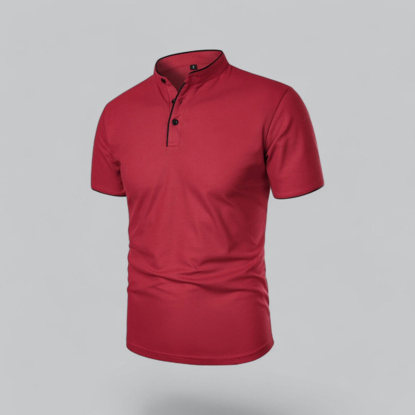 Cedric |  Polo Sans Col Pour Homme