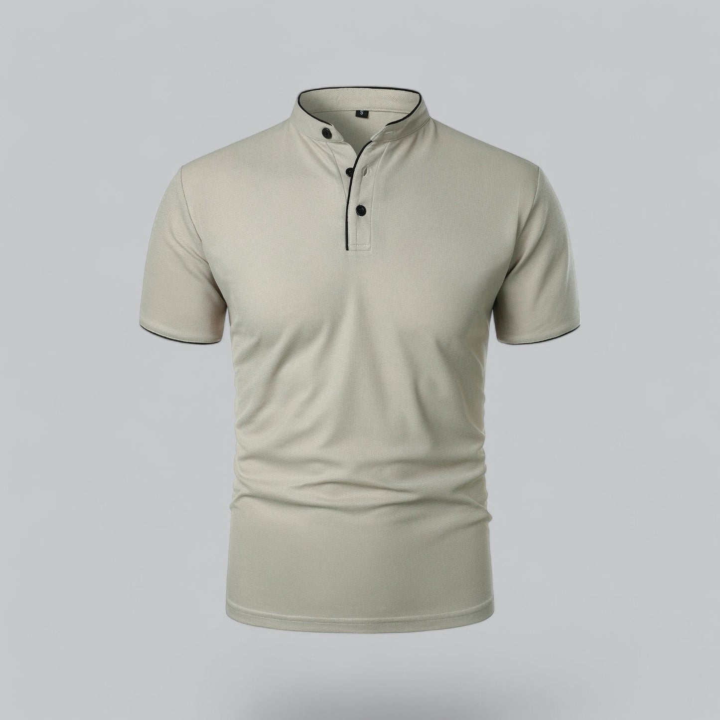 Cedric |  Polo Sans Col Pour Homme