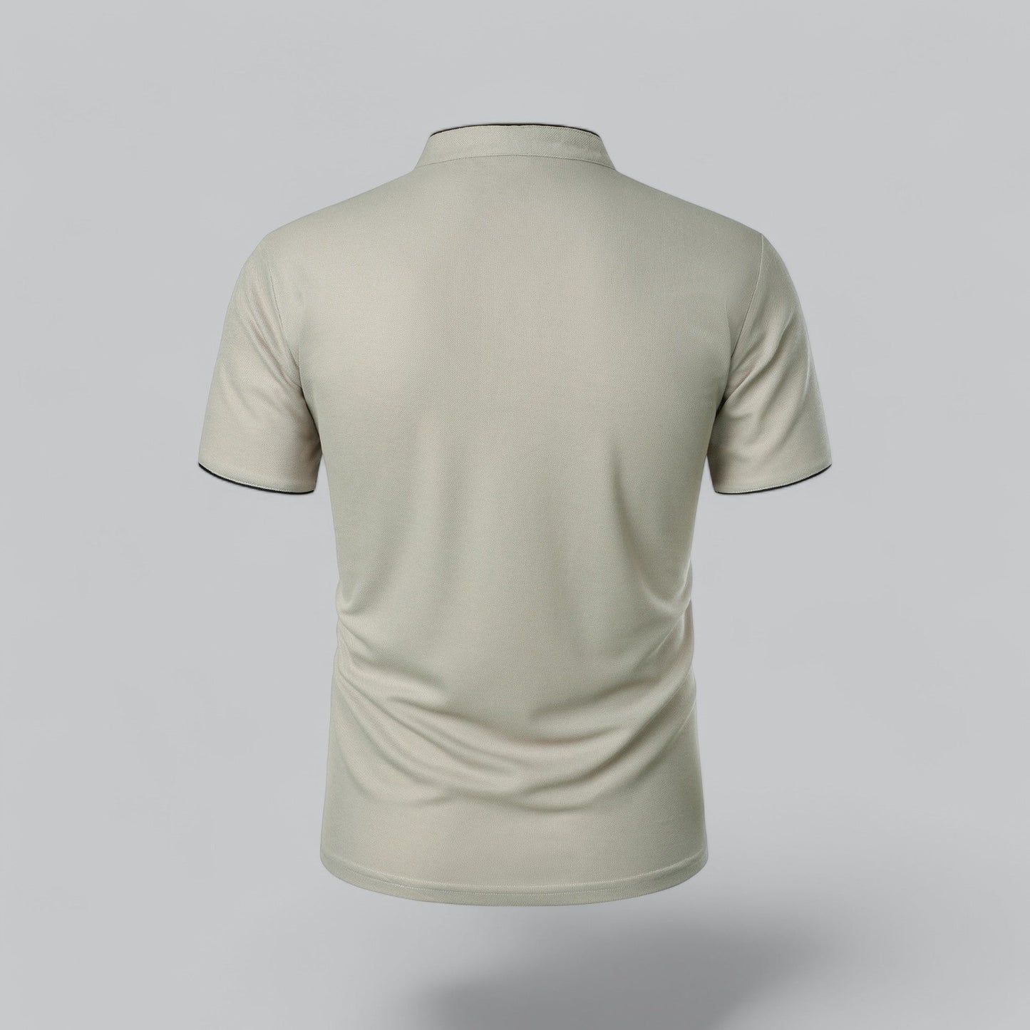 Cedric |  Polo Sans Col Pour Homme