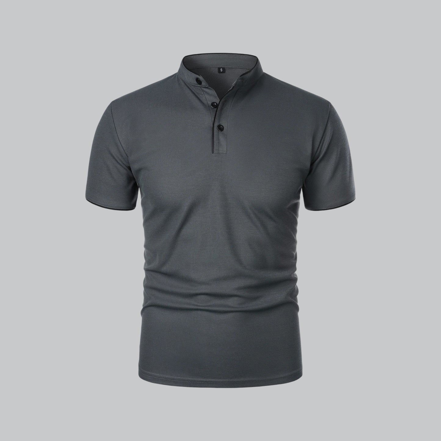 Cedric |  Polo Sans Col Pour Homme