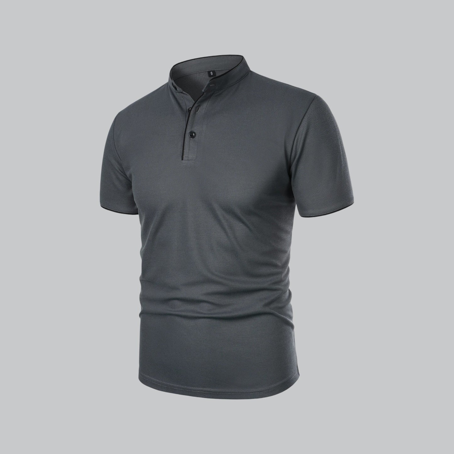 Cedric |  Polo Sans Col Pour Homme