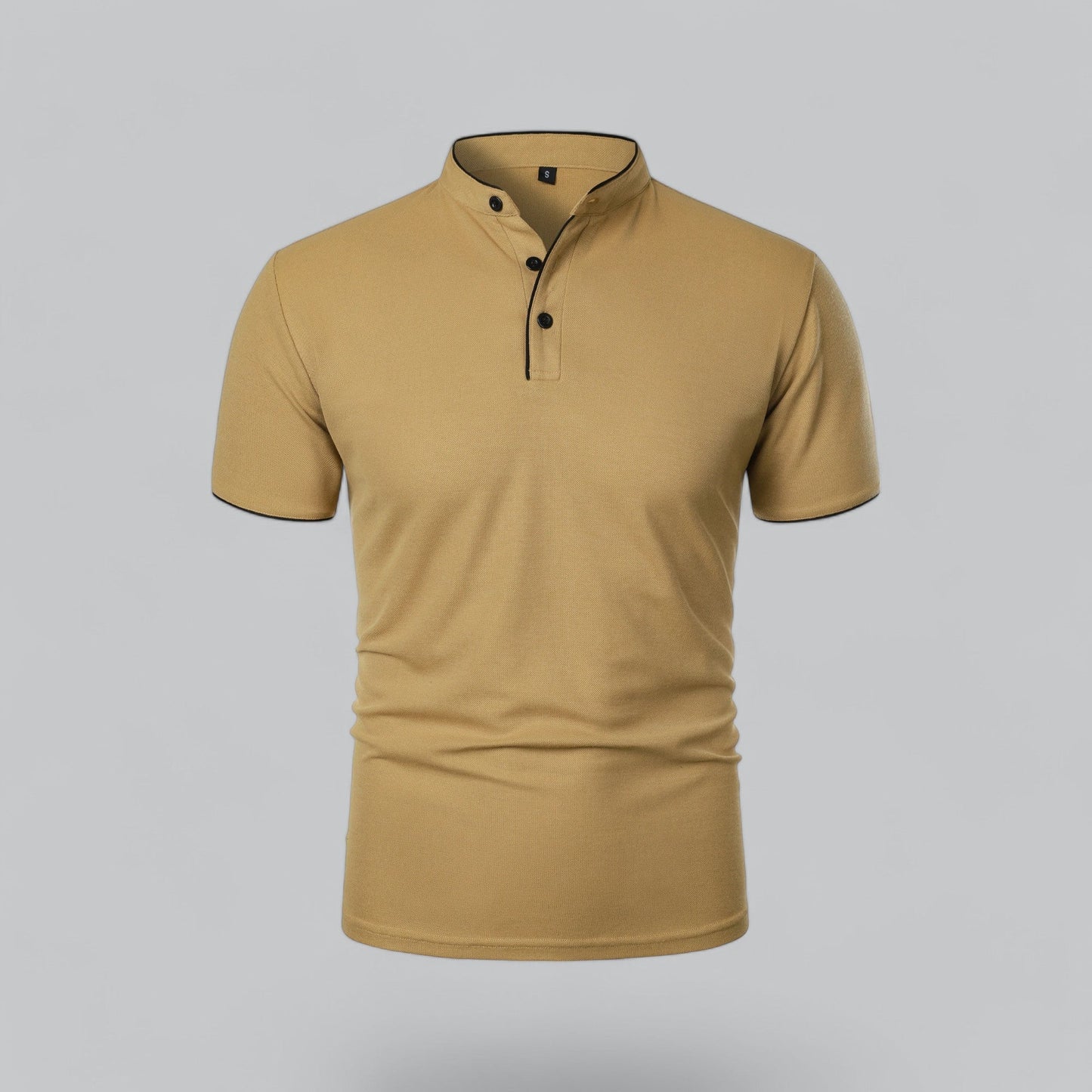 Cedric |  Polo Sans Col Pour Homme