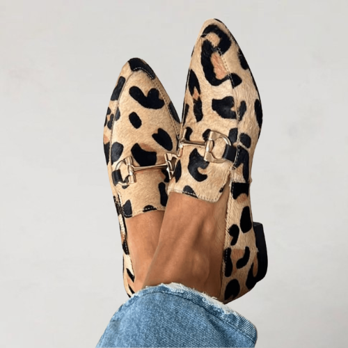 Savana | Mocassins Imprimés Avec Semelle Souple Pour Femmes