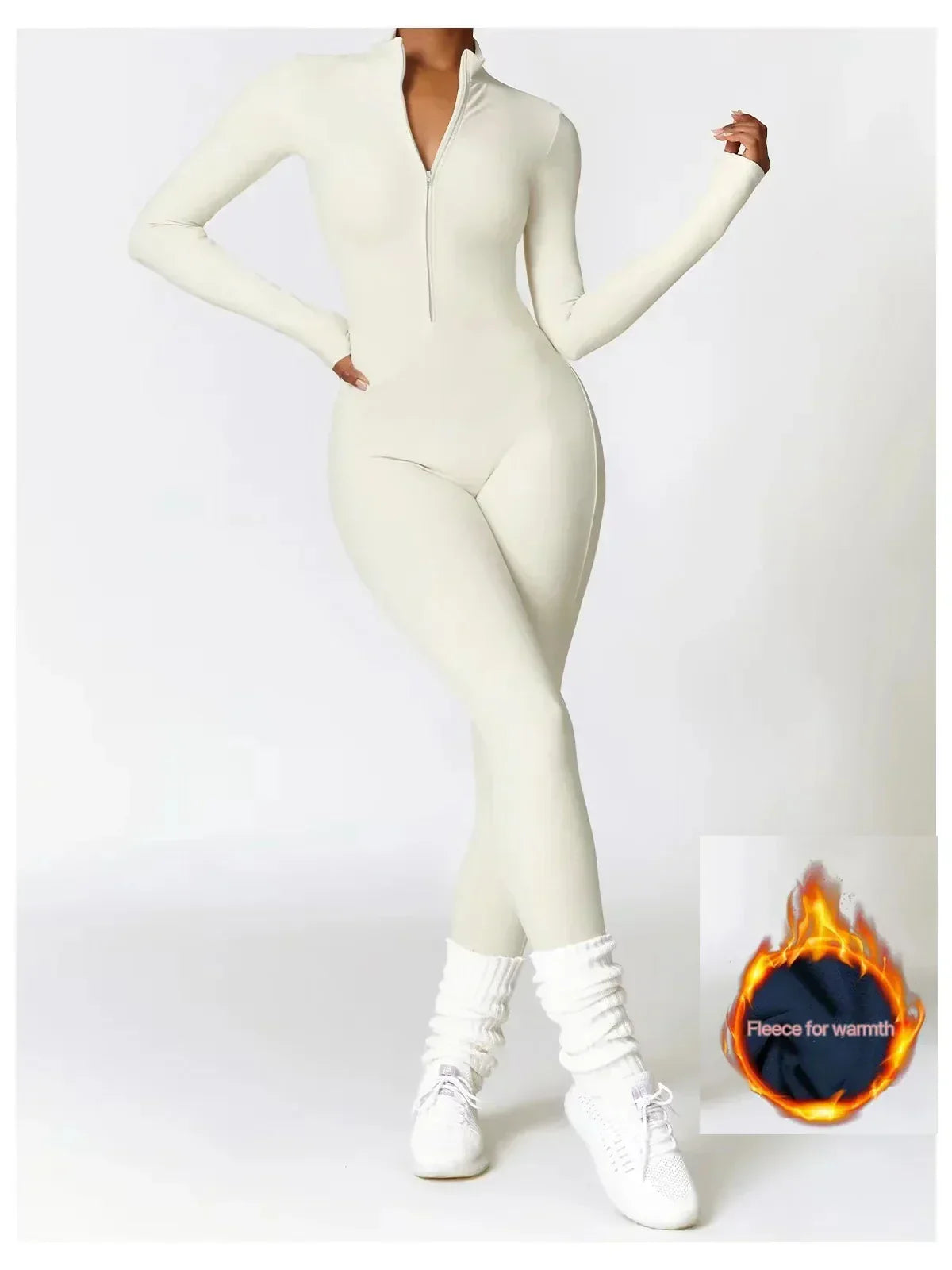 Eya | Combinaison Hiver Femme – Modèle Doublé Et Extensible, Avec Col Réglable