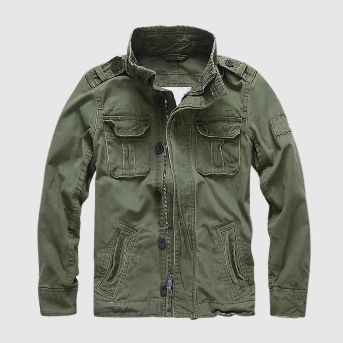 Benoit | Veste Classique À Manches Longues Pour Hommes Avec Poches