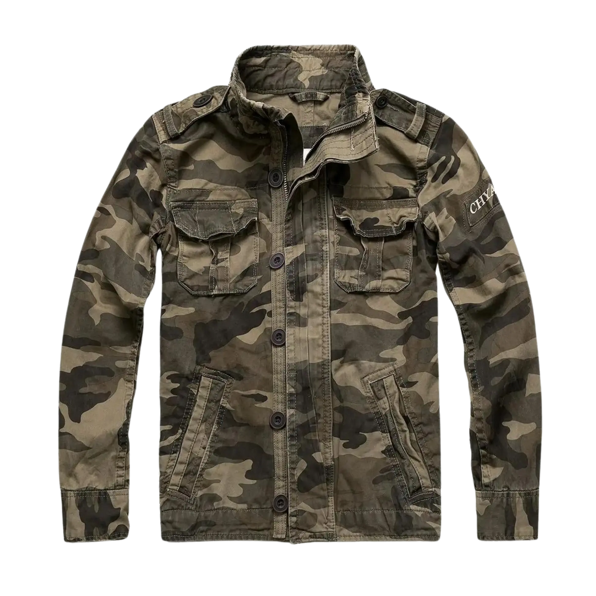 Benoit | Veste Classique À Manches Longues Pour Hommes Avec Poches