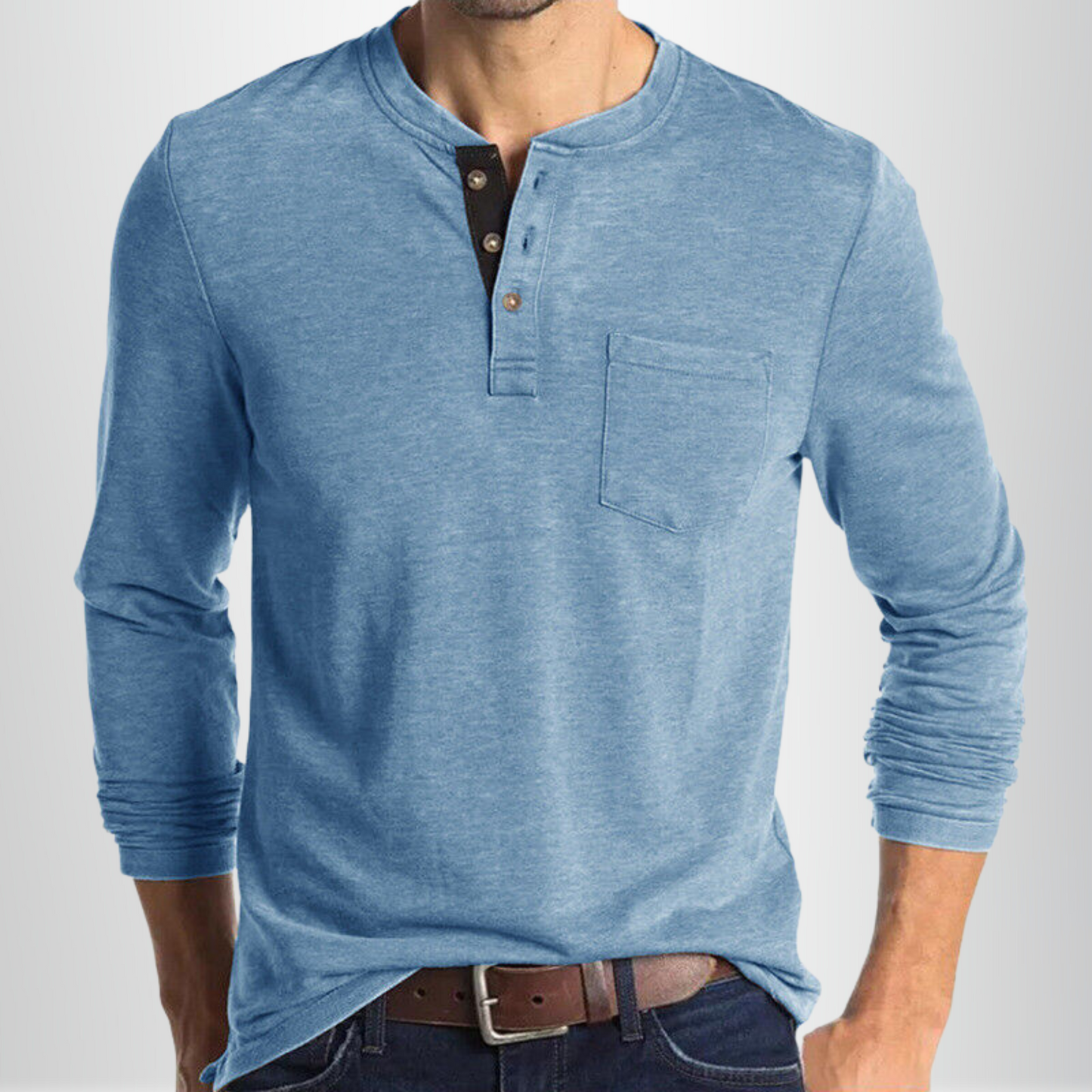 Charles | T-Shirt Manches Longues Homme