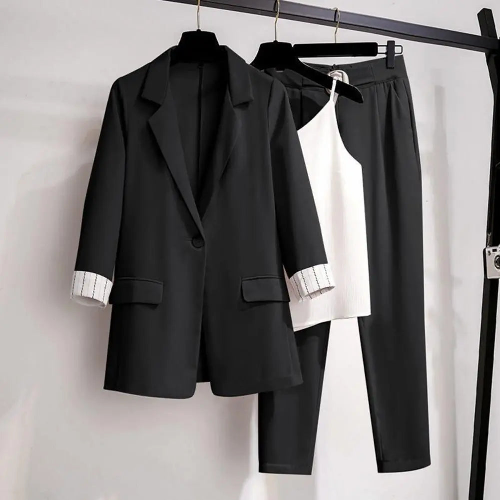 Chavi | Ensemble Blazer Trois Pièces Élégant