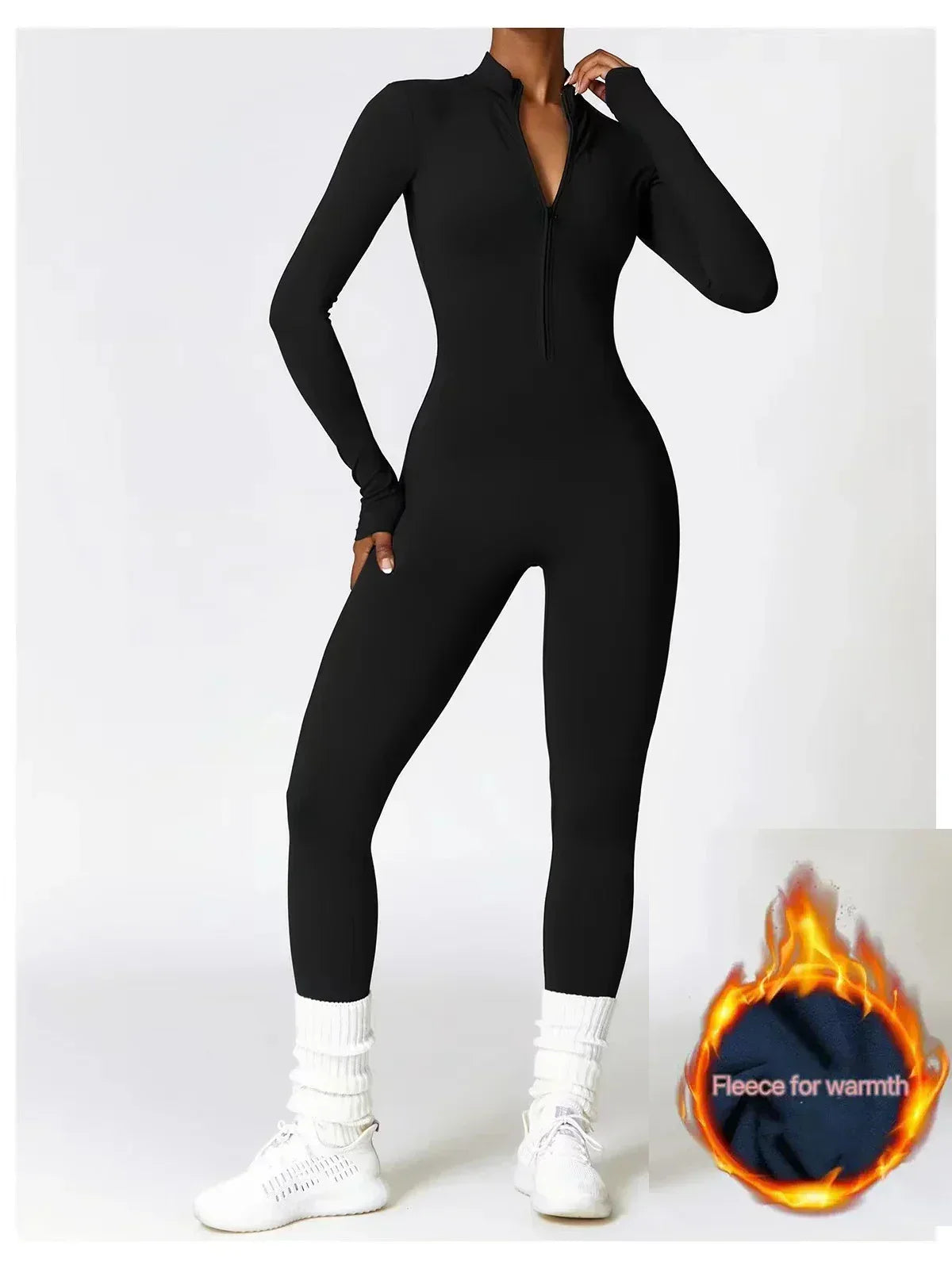 Eya | Combinaison Hiver Femme – Modèle Doublé Et Extensible, Avec Col Réglable