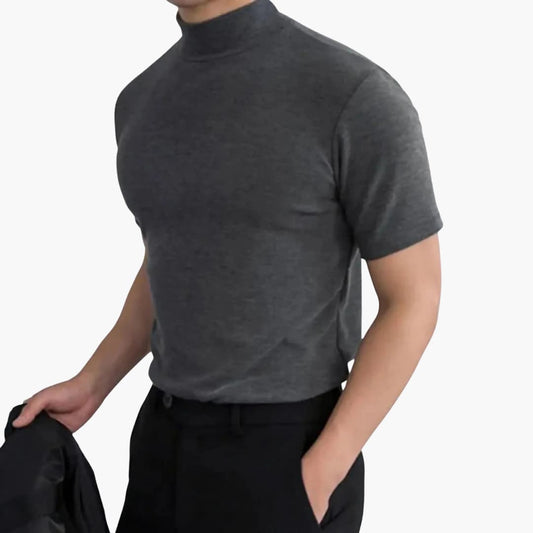 Élias | Tshirt Homme Col Montant