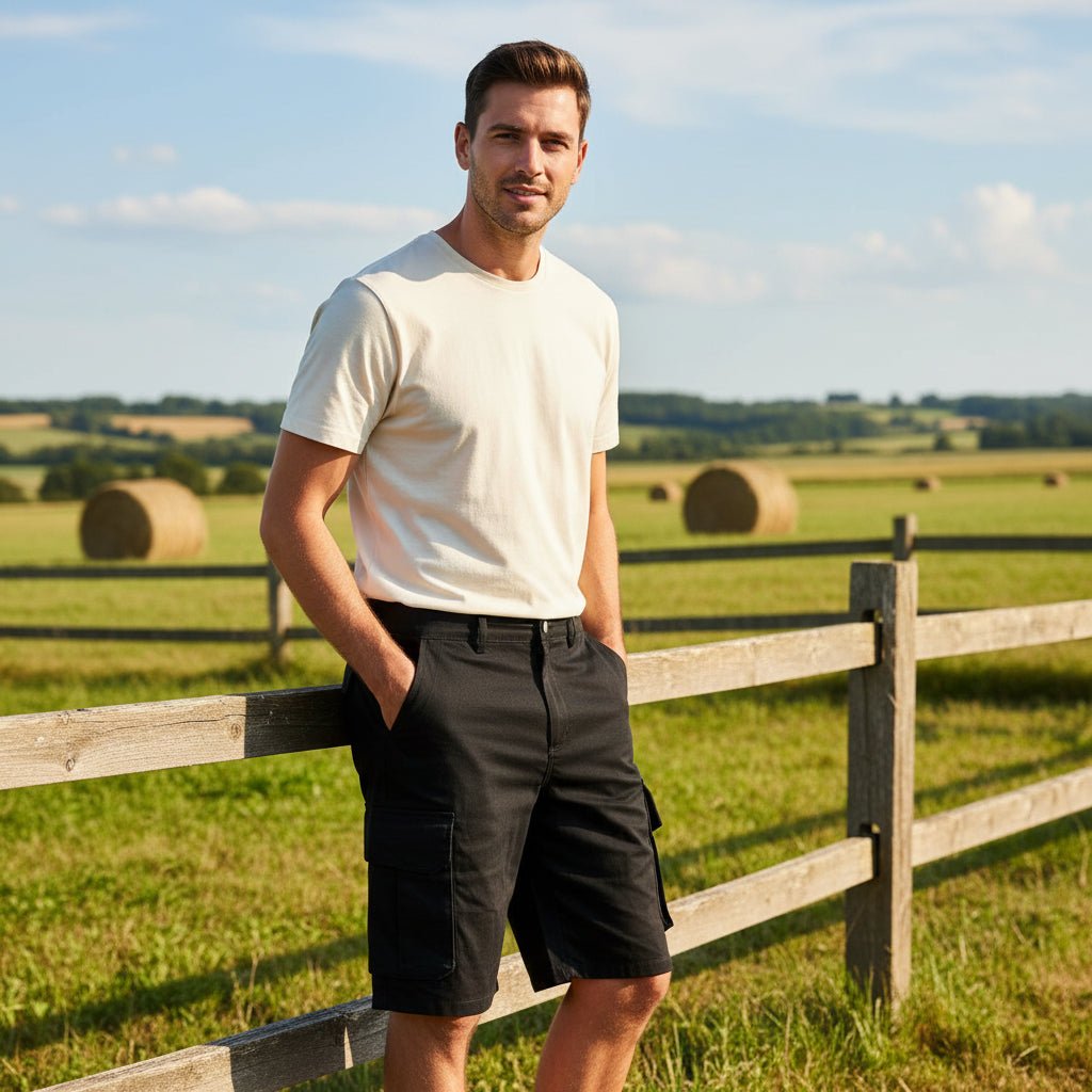 Abramo | Short Cargo Confortable Pour Homme Avec De Nombreuses Poches