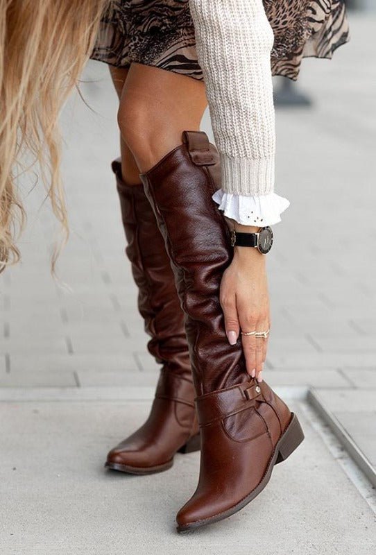 Allison | Bottes Cuir