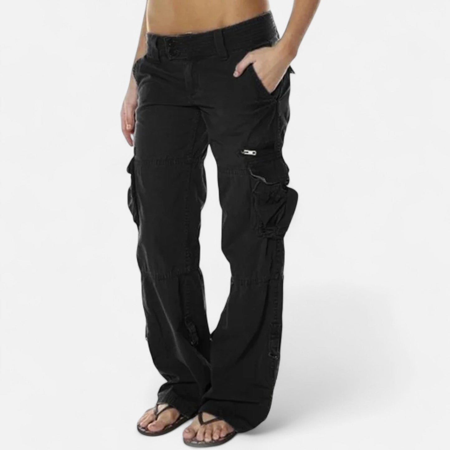 Brilly | Pantalon Cargo Décontracté Femme