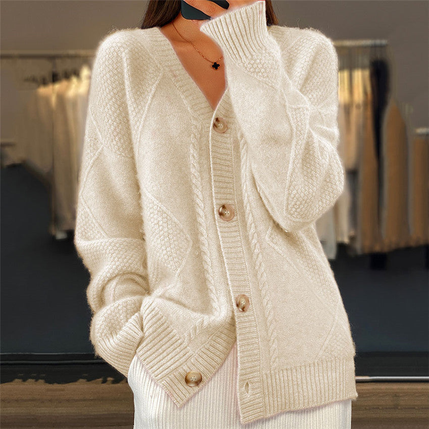 Isabella – Gilet En Maille Pour Femme