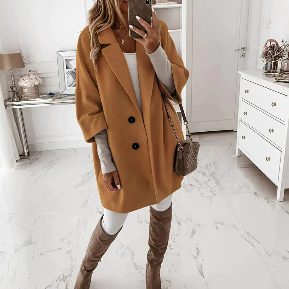Delphine - Manteau D'hiver Moderne Et Chaud