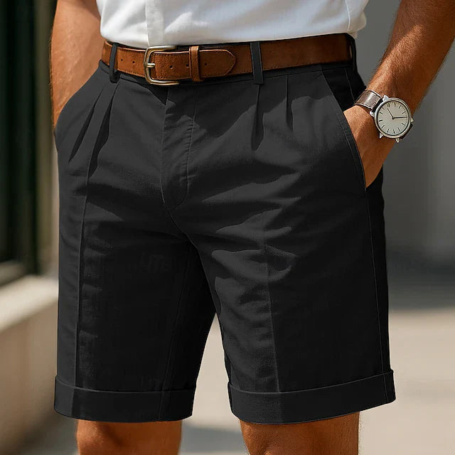 Charles | Short Chino Plissé D'été