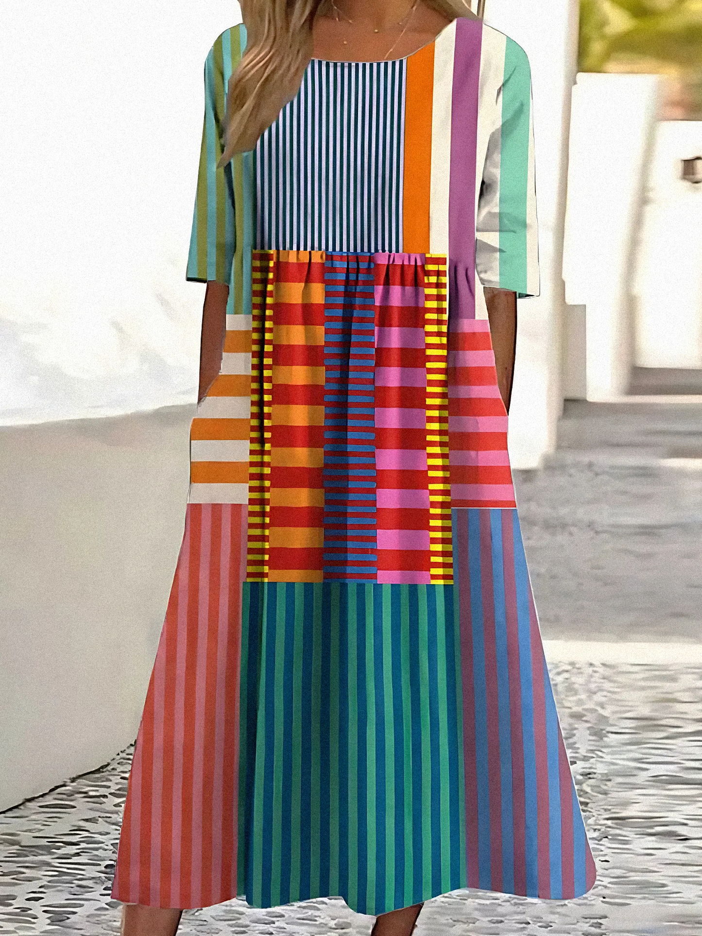 Ottilie | Robe Géométrique