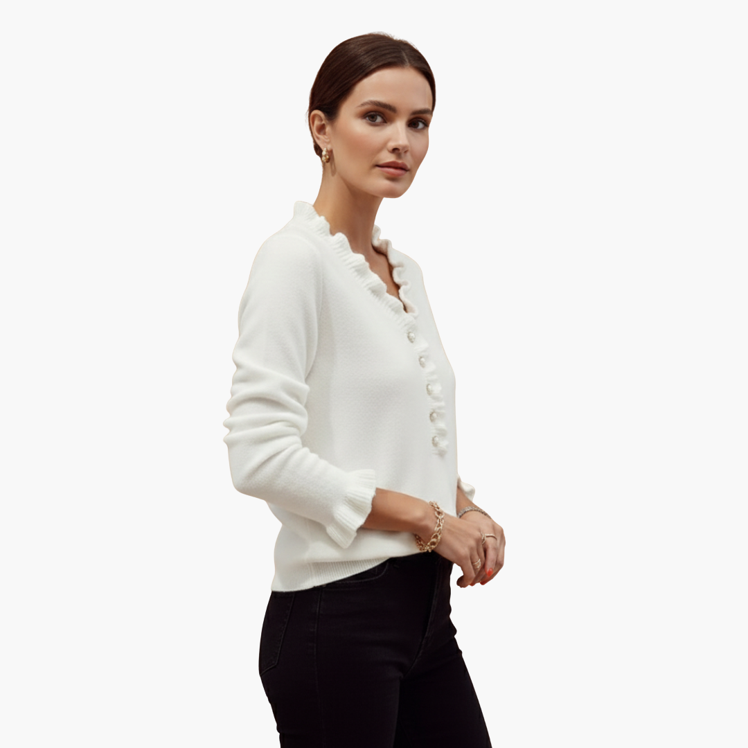 Lysandra | Pullover À Volants Femme
