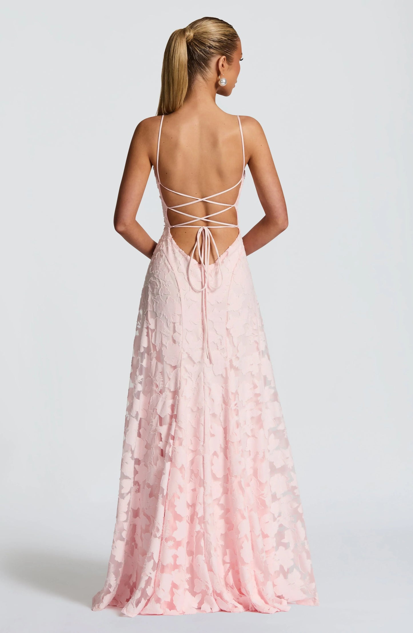 Éloria | Robe Longue À Fines Bretelles Et Imprimé Floral