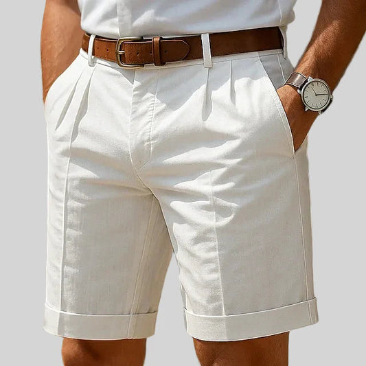 Charles | Short Chino Plissé D'été