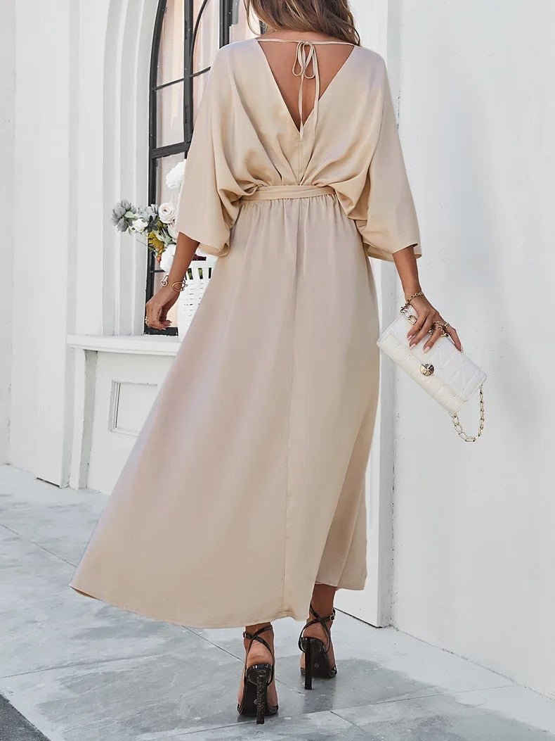 Vera | Robe Printanière à Col En V