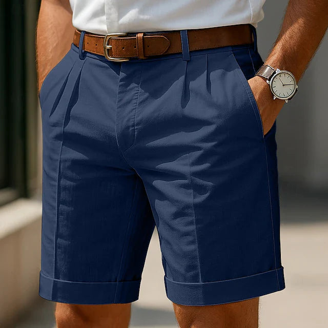 Charles | Short Chino Plissé D'été